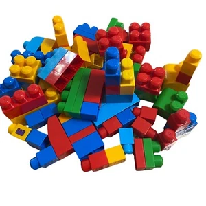 Blocchi da costruzione di mega blocco 74 pezzi con custodia - Foto 1 di 5