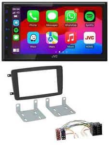 JVC Bluetooth 2DIN MP3 DAB USB Autoradio für Mercedes C W203 2000-2004 - Bild 1 von 9