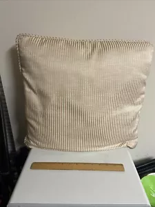 Satin Rib throw pillow handmade in usa for sofa chair - Picture 1 of 4