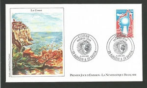 FDC 1er jour 1982 la Corse Ajaccio & Bastia /FDCo36 - Picture 1 of 1