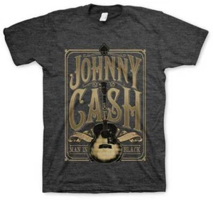 Johnny Cash Signature Gitarre Country Rock Outlaw Musik Sänger T-Shirt 30030039 - Bild 1 von 3