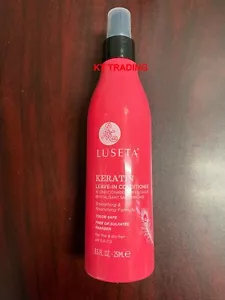 LUSETA ~ KERATIN LEAVE-IN HAIR CONDITIONER Soothing & Nourishing Fine & Dry Hair - Picture 1 of 3