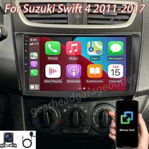 For Suzuki Swift 4 2011-2017 Apple Carplay Car Radio Android 13 GPS BT Headunit - Picture 1 of 15