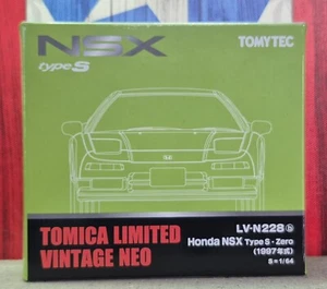 TOMICA LV-N228b 1997 HONDA NSX TypeS - ZERO NEW IN BOX TOMICA LIMITED NEO SERIES - Picture 1 of 10