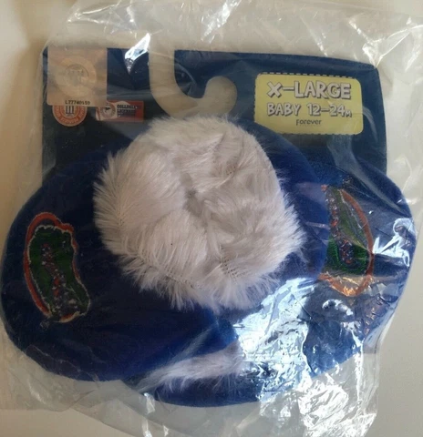 NCAA University of Florida Gators Infant Team Slippers, XL 12-24 months NEW Cover