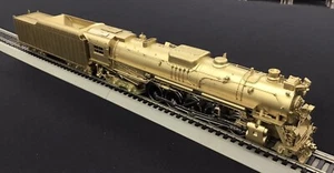 Locomotora de latón Chesapeake and Ohio 2-10-4 clase T1 Westside HO - Imagen 1 de 9