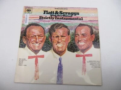 FLATT & SCRUGGS DOC WATSON STRICTLY INSTRUMENTAL LP VINYL RECORD SBP 233408 - Image 1 of 4