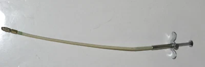 Vintage Shutter AGC Release Cable 10" w/ Metal Lock For Pentax/Nikon/Canon/Ricoh - Image 1 of 4