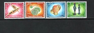 Papúa Nueva Guinea 1976 TALLAS BUGANVILLAS ART UPE SOMBRERO SG 301-04 SC 429-32 NH - Imagen 1 de 1