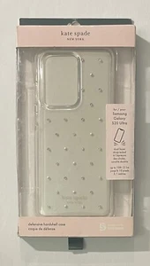 Kate Spade New York Hardshell Samsung Galaxy S20 5G Ultra Pin Gem Dot And Pearls - Picture 1 of 1