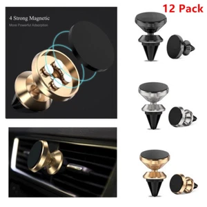 Magnetic Car Mount Air Vent Stand GPS Cell Phone Holder iPhone Universal 12 Pack - Picture 1 of 11
