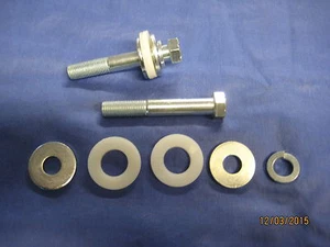MG 2 REAR LEAF SPRING FRONT EYE BOLTS & 10 WASHERS MIDGET 1275 1500 SPRITE v1d - Picture 1 of 1