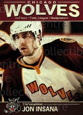 2008-09 Chicago Wolves #1 John Insana