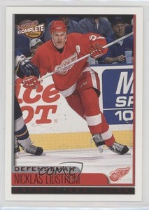 2003-04 Pacific Complete Red /99 Nicklas Lidstrom #290 HOF
