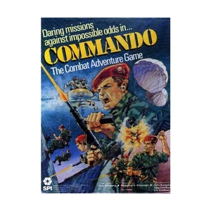 SPI Boxed Wargame Commando VG+/EX - Picture 1 of 1