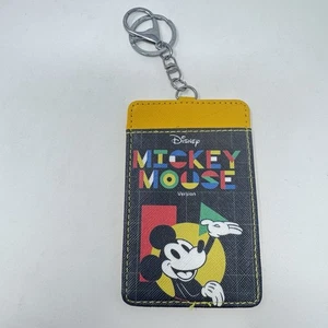 Disney Mickey Mouse Ausweis Jahreskarte Halter Kartenetui Schlüsselanhänger Kofferanhänger Reise - Bild 1 von 4