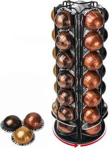 Nespresso Vertuoline Coffee Pods Stand Carousel Storage Holder for 35 Capsules - Picture 1 of 15
