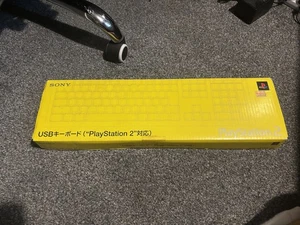 MINT PlayStation2 PS2 USB Keyboard SCPH-10240 NTSC-J Japan Sony Black - Picture 1 of 10