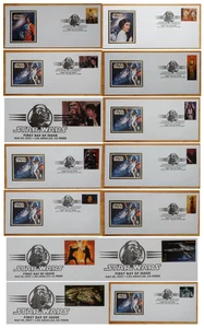 Set of 16 First Day of Issue Stamped Envelopes 2007 - Star Wars - Picture 1 of 24