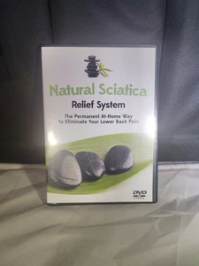 Natural Sciatica Relief System (DVD, 2013, 3-Disc Set) Eliminate Lower Back Pain - Imagen 1 de 7