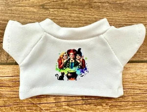 Passend für kleine Puppenkleidung T-Shirt 14-17 cm Verkleiden Monster Hokuspokus Halloween - Bild 1 von 1