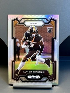 LUTHER BURARD III [RC] 2024 Panini Prizm Draft Picks #198 SILVER FOIL PRIZM - Foto 1 di 2