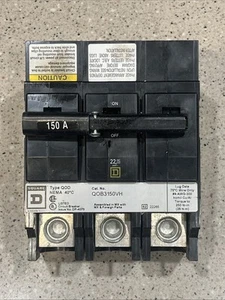 Disyuntor Square D QOB3150VH 150A 3P 240V de fábrica *NUEVO* *VENDEDOR DE EE. UU.* - Imagen 1 de 4