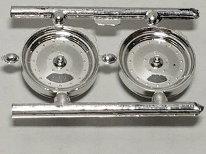 2 FRONT CRAGAR SST MAG WHEELS aus 66 Malibu Revell Monogram 1:24 Modellbausatz 1966 - Bild 1 von 9