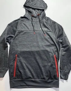 Men’s Spyder Active Hoodie, Long Sleeve Pullover, Athletic Top, Large, Gray - Picture 1 of 4
