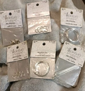 Sterling Silber Schmuck Shoppe Hobby Lobby Schmuckherstellung Zubehör Wert 88 $ - Bild 1 von 5