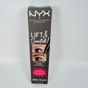 NYX Lift&Snatch brow Tint Pen, Gray Black,black with neutral undertones (Q) - Picture 1 of 5