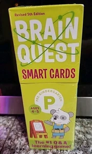 Brain Quest Pre-Kindergarten Smart Cards Revised 5 Format: Cards New Sealed! - Imagen 1 de 2
