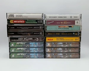 Cassette Tape Album Bundle / Job Lot - 15 Cassettes - Country Music  - Picture 1 of 9