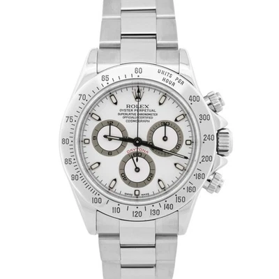 2021 RSC Rolex Daytona Cosmograph WHITE Panda Stainless Steel 40mm 116520 BOX - Image 1 of 4