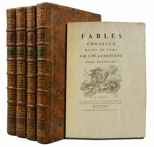 Jean de La Fontaine / Fables choisies mises en vers par J de la Fontaine 1st ed - Picture 1 of 6