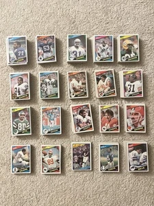 1984 Topps Football Card Lot - 800 Vintage NFL Cards Mint/Near Mint Condition  - Picture 1 of 11