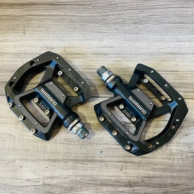 Shimano PD-GR500 Flat Pedals 9/16 Alloy Black - Image 1 of 4