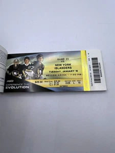 Pittsburgh Penguins 2006-07 TICKET STUB vs New York Islanders 1-16-07 Game 23 - Picture 1 of 1