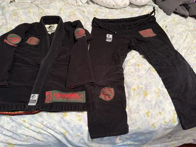 Shoyoroll Classic BJJ GI A1F. Negro sin bolsa. En buen estado Foto 1 de 2