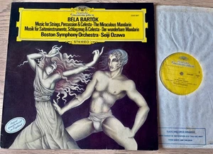 DG 2530887 BARTOK MIRACULOUS MANDARIN STRINGS CELESTA LP OZAWA 1977 EX++ ENGLAND - Picture 1 of 2