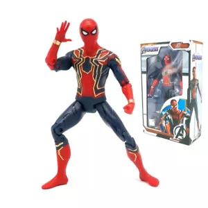 ZD Toys Peter Parker Iron Spider Man Marvel Avengers Action Figure Model Toy - Bild 1 von 9