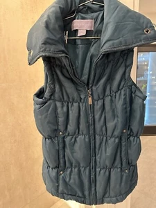 LAURA SCOTT Size M Blue vest - Picture 1 of 4