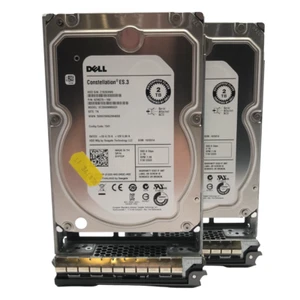 Job lot 4x Dell ST2000NM0023 Hard Disk Drive 2TB 3.5" 7.2K 6Gbps SAS HDD + Caddy - Picture 1 of 4