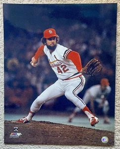 BRUCE SUTTER ST. LOUIS CARDINALS MLB BASEBALL HOF 16”X20” UNSIGNED PHOTO FILE - Picture 1 of 2