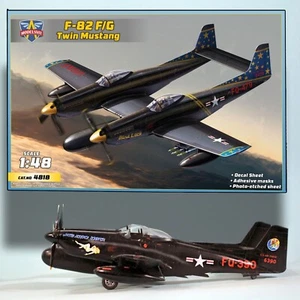 KIT DE LUCHA NOCTURNA MODELSVIT 1/48 F-82F/G DOBLE MUSTANG 1818 - Imagen 1 de 6