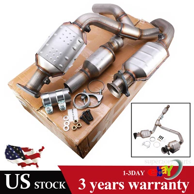 NEW Catalytic Converter Set For 2014-2018 Chevrolet Silverado 1500 4.3L 5.3L  - Изображение 1 из 4