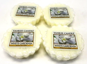 Yankee Candle White Gardenia Tarts / Melts Lot of (4) FACTORY SEALED MELT - Picture 1 of 3