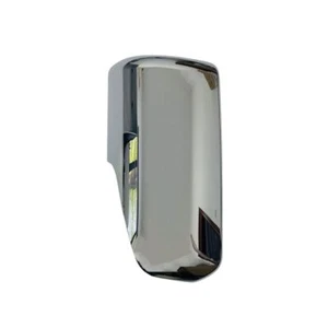 Right Side Chrome Door Mirror Housing Cover For 2018-2023 Freightliner Cascadia - Picture 1 of 2