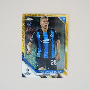 2021-22 Topps Chrome UEFA Ignace Van De Brempt Gold  /50 - Picture 1 of 2