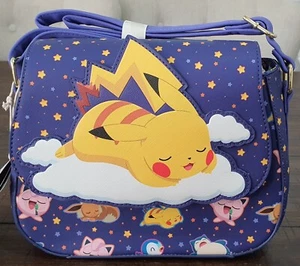 Loungefly Pokemon Pikachu & Friends Crossbody Bag - Brand New With Tags - Picture 1 of 4